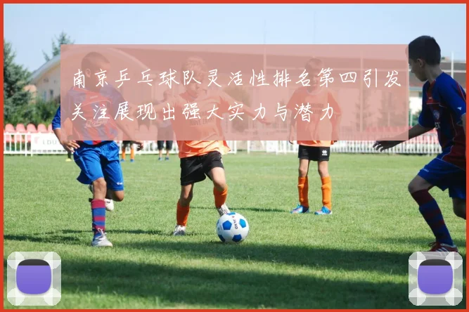 南京乒乓球队灵活性排名第四引发关注展现出强大实力与潜力
